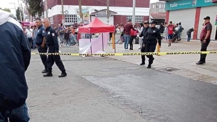Una balacera en el centro de Chalco conmociona a la localidad en Edomex