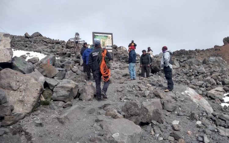 Mueren cuatro alpinistas al caer del Pico de Orizaba en Puebla