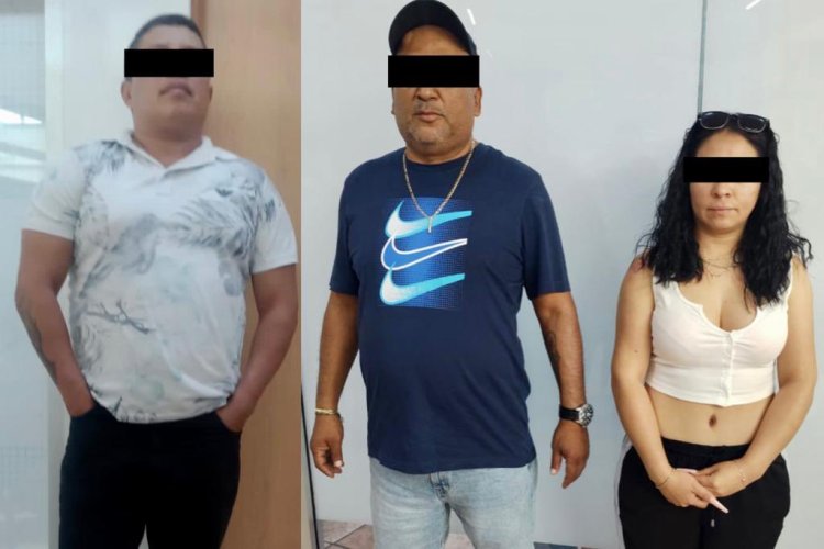 Arrestan a 3 presuntos extorsionadores tras operativo en Ecatepec