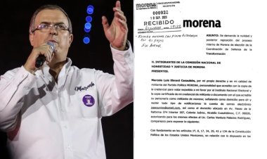 Ebrard impugna el proceso de elección en Morena; hoy anunciará acciones