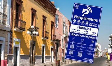 Se invalida el cobro de parquímetro en Puebla