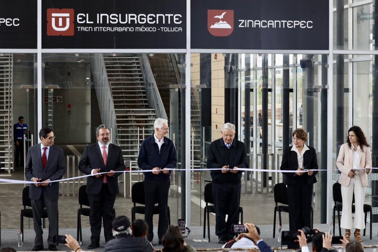 Inauguran Tren Interurbano México-Toluca “El Insurgente”