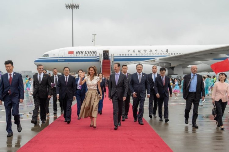 El presidente de Siria, Bashar Al-Assad, comenzó gira por China