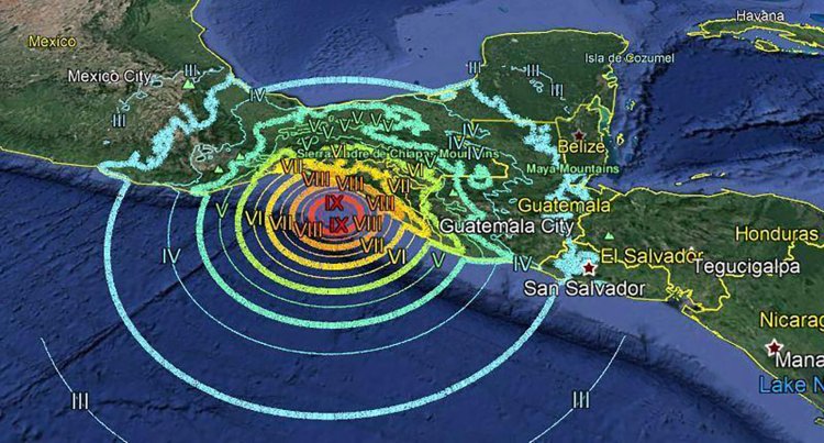 Se registró sismo en Pijijiapan, Chiapas