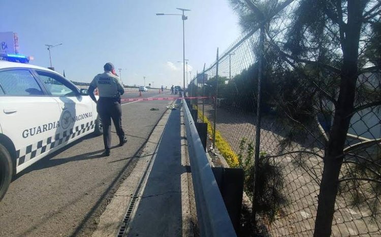 Hombre muere atropellado en la autopista México-Pachuca