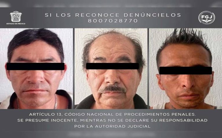 Detienen a presuntos miembros de una banda criminal en Chimalhuacán, Edomex