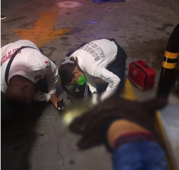 Hombre muere a balazos en gasolinería de Valle de Chalco, Edomex