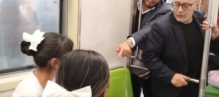 Jóvenes fueron esposadas por quedarse dormidas en el metro