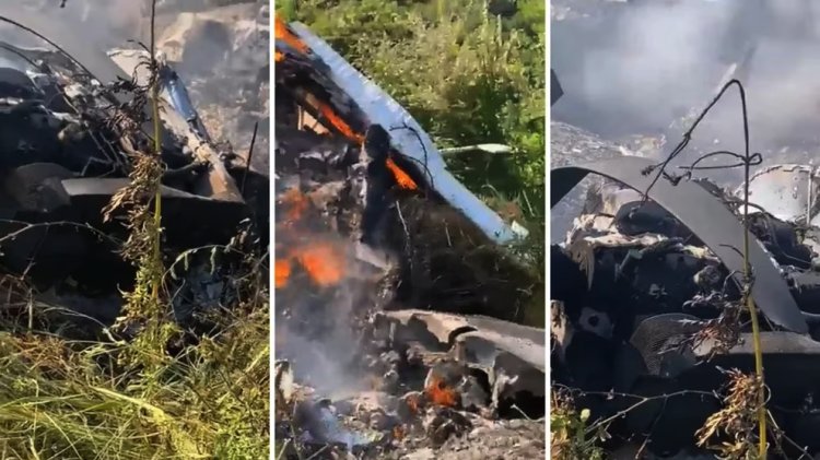 Video: Dos avionetas se impactaron en Durango; reportan varios muertos
