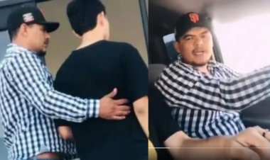 Padre entrega a su hijo a la Fiscalía por su participación en pelea de CBTIS 40 de Guaymas en Sonora