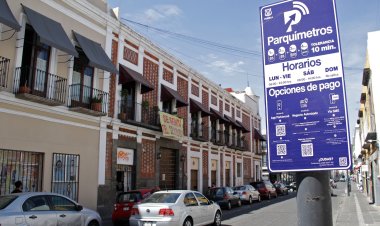Recibirá Congreso de Puebla propuesta de modificación de cobro de parquímetros