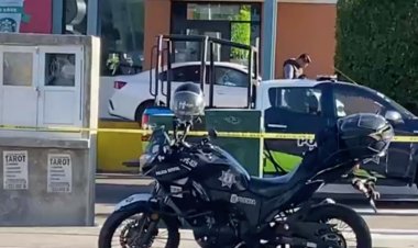 Balacera afuera de cafetería Las Ánimas en Puebla deja un muerto