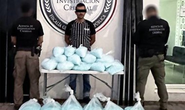 Capturan a hombre con 2.5 millones de pastillas de fentanilo en Sinaloa