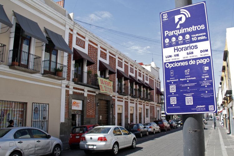 Recibirá Congreso de Puebla propuesta de modificación de cobro de parquímetros