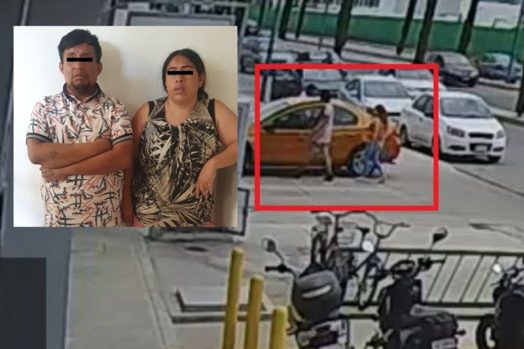 Capturan a pareja que presuntamente robó una tienda en Tecámac, Edomex