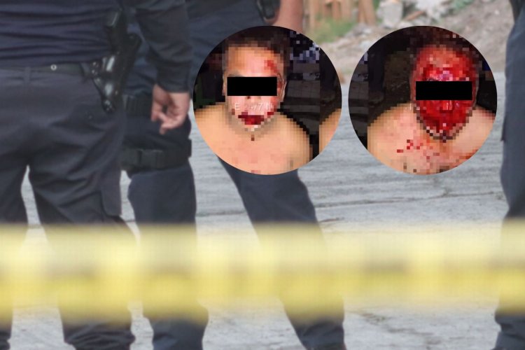 Desnudan y golpean a presuntos delincuentes en Chalco, Edomex