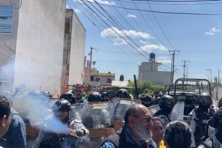 Denuncian despliegue de la Guardia Nacional y CFE contra vecinos en Puebla