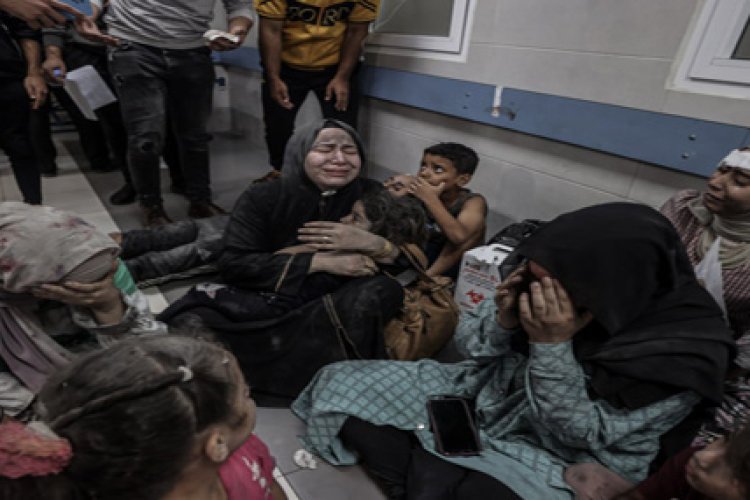 En Siria declaran tres días de luto por víctimas del hospital bombardeado en Gaza