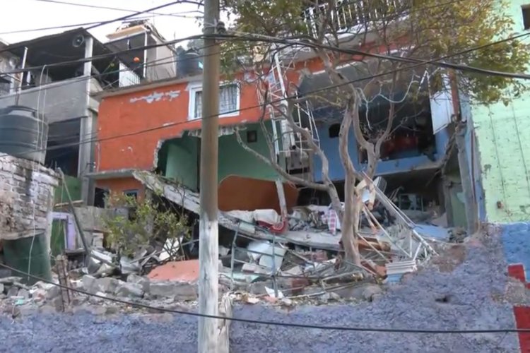 Explosión en la CDMX deja al menos seis viviendas dañadas
