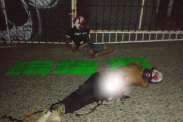Dejan en la calle cuerpos mutilados con máscaras de payaso en Acapulco