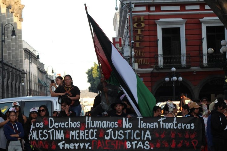 Crece en México el apoyo al pueblo de Palestina; condenan bombardeos de Israel