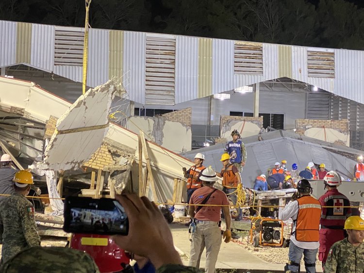 Varios muertos y heridos registrados tras colapso de techo en iglesia de Tamaulipas
