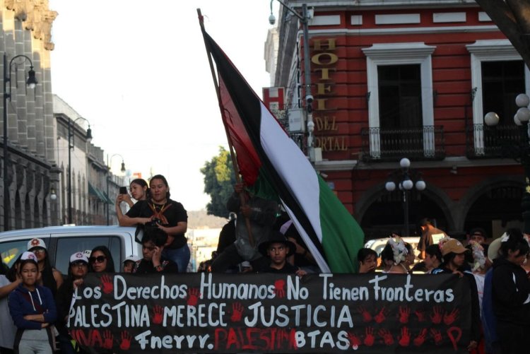 Crece en México el apoyo al pueblo de Palestina; condenan bombardeos de Israel