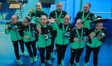Equipo de natación artística triunfa en Juegos Panamericanos 2023