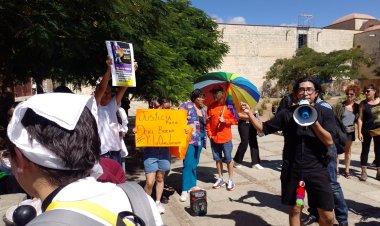 Con marcha en Oaxaca exigieron justicia para el magistrade
