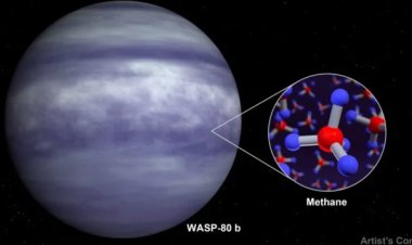 Telescopio James Webb descubre gas metano en un exoplaneta