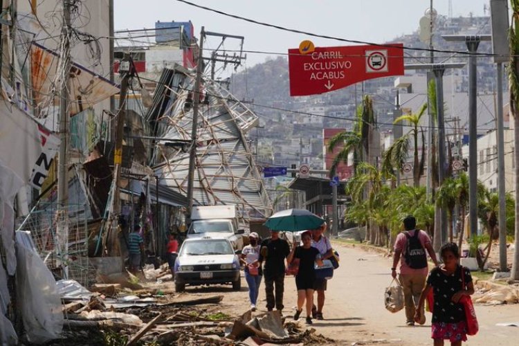 Se cumple una semana del paso del huracán Otis en Acapulco