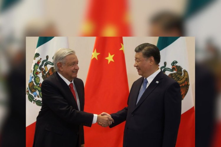 Se reúne el presidente López Obrador con el mandatario chino Xi Jinping en EEUU