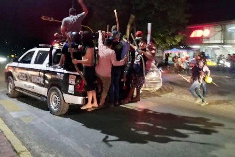 Enfrentamientos y protestas en Palenque generan ola de violencia