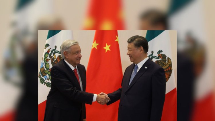 Se reúne el presidente López Obrador con el mandatario chino Xi Jinping en EEUU
