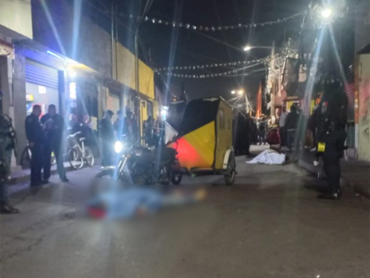 Matan a mototaxista y su pasajero en Coyoacán, CDMX