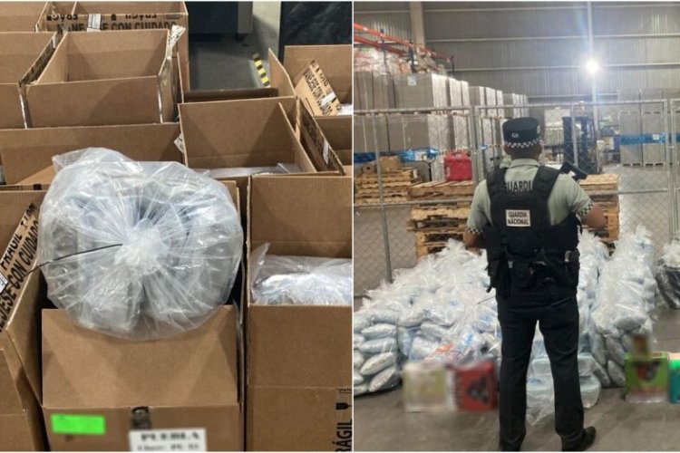 Encuentran droga en Aeropuerto de Guadalajara; iba ser enviada a Quintana Roo