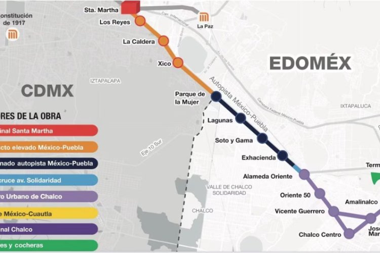 Cerrarán autopista México-Puebla 12 días por construcción de Trolebús