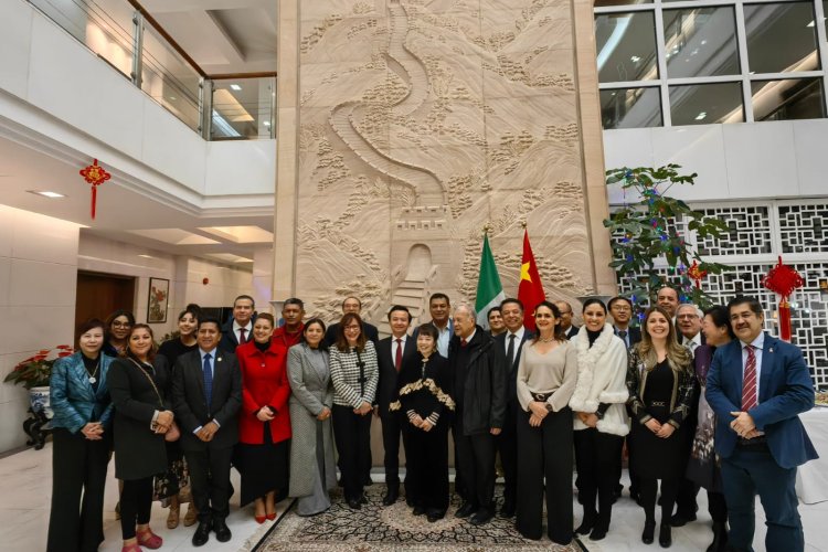 La Embajada de China en México y el Grupo de Amistad de San Lázaro afianzan lazos de cooperación