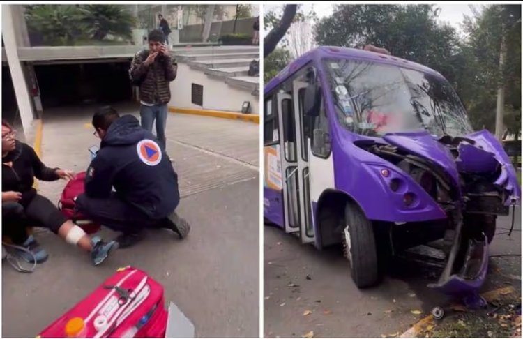 Accidente vial en Paseo de la Reforma, CDMX deja al menos 25 heridos