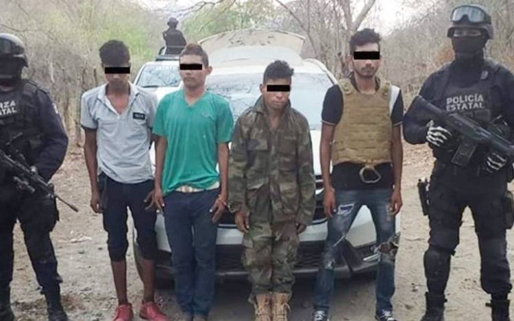 Detienen a seis hombres por posesión de sustancias ilegales en Michoacán