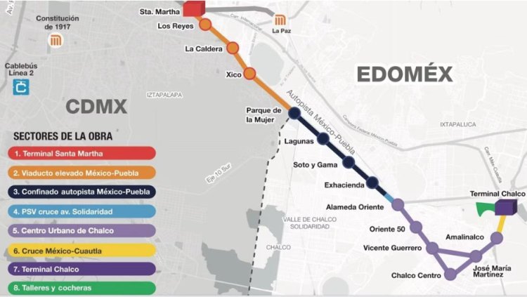 Cerrarán autopista México-Puebla 12 días por construcción de Trolebús
