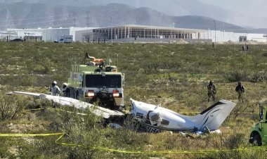 Desplome de avioneta en Coahuila deja cuatro personas muertas