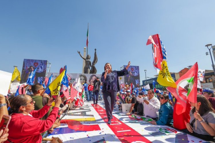 Xóchitl Gálvez: 'Hay en curso una elección de Estado'