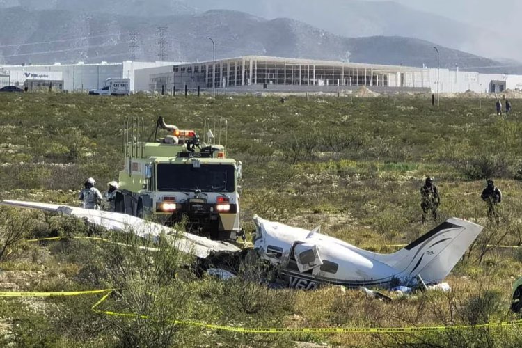 Desplome de avioneta en Coahuila deja cuatro personas muertas