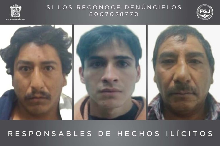 Condenan a tres hombres implicados en un homicidio en Chimalhuacán, Edomex