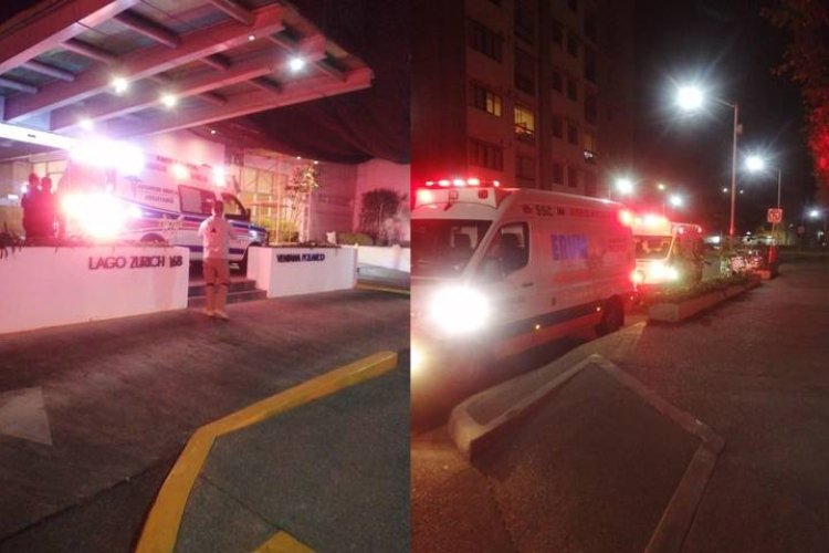 Mujer cae desde un cuarto piso y muere en Polanco, CDMX