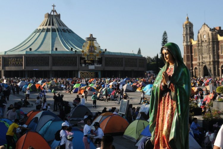 Se prevé peregrinación de 80 mil mexiquenses a la Basílica de Guadalupe