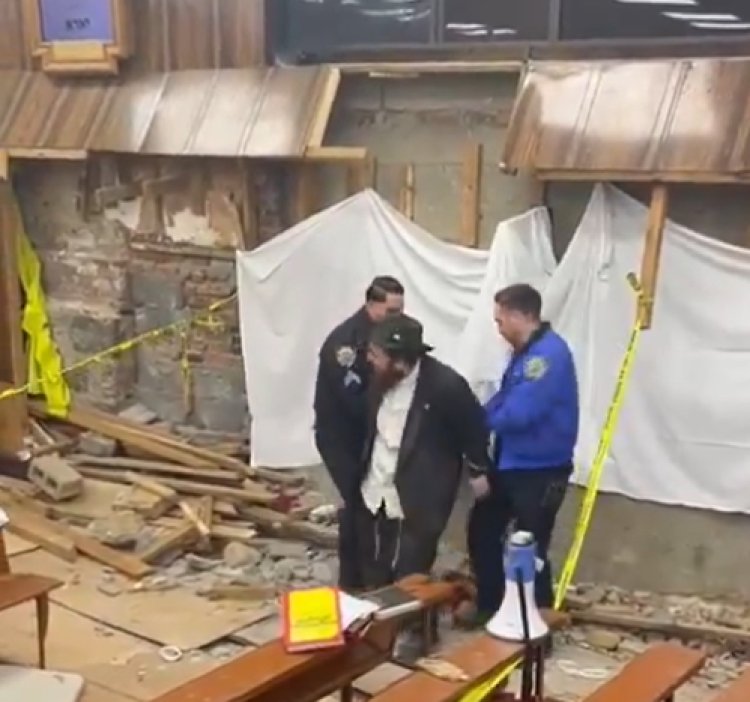 Estallan tensiones en Brooklyn al descubrir túnel secreto en una sinagoga, EEUU