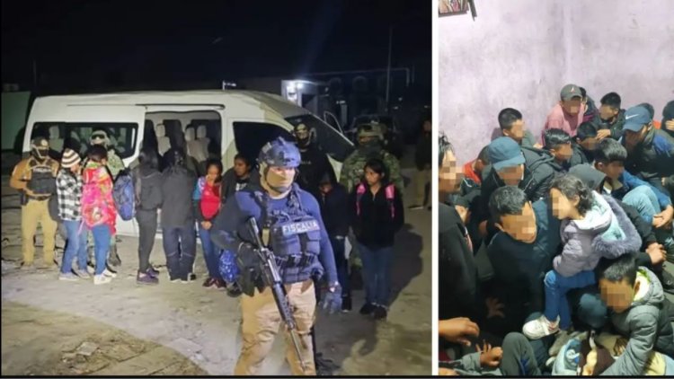 Encuentran a 61 migrantes en una casa de seguridad en Reynosa, Tamaulipas