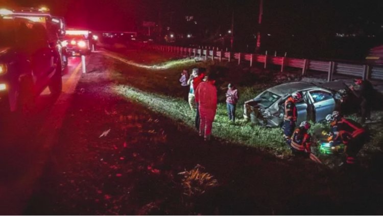 Carambola en la autopista México-Querétaro ocasiona caos vial; hay un muerto